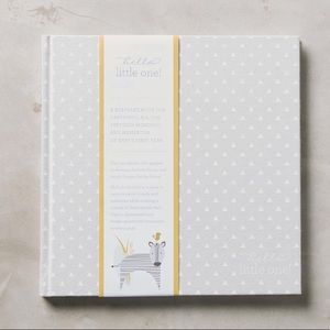 Anthropologie Keepsake Baby Book